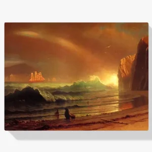 Acheter Direct Schilderen op nummer – De Gouden Poort - 60x70cm