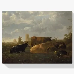 Acheter Direct Schilderen op nummer – De Kleine Dort - 40x40cm