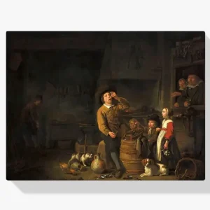 Achat Immédiat Schilderen op nummer – De mosseleter - 80x90cm