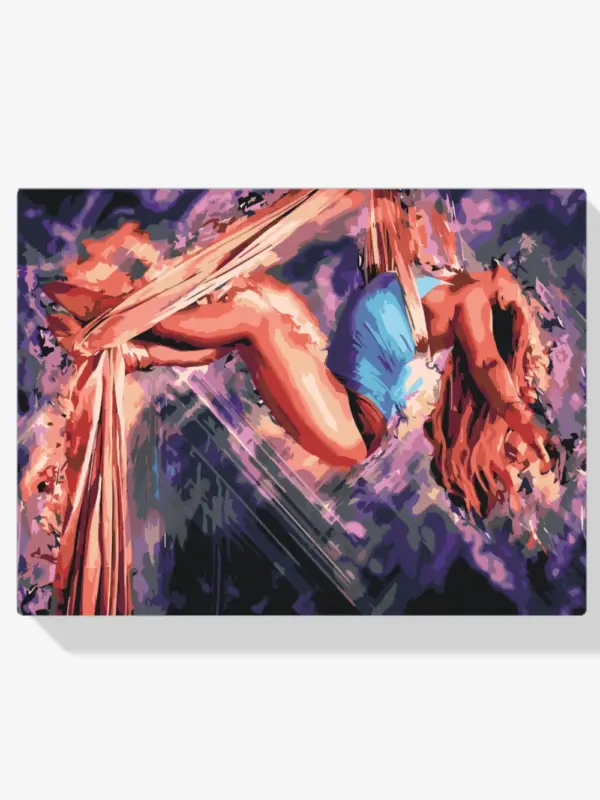 Schilderen op nummer – Luchtdans - 80x90cm Prix Promo