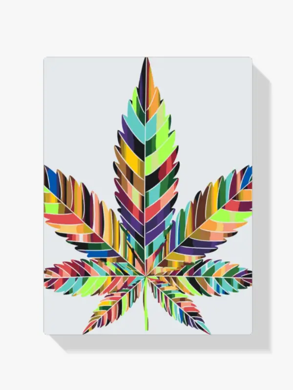 Achat Immédiat Schilderen op nummer – Cannabisblad - 30x40cm