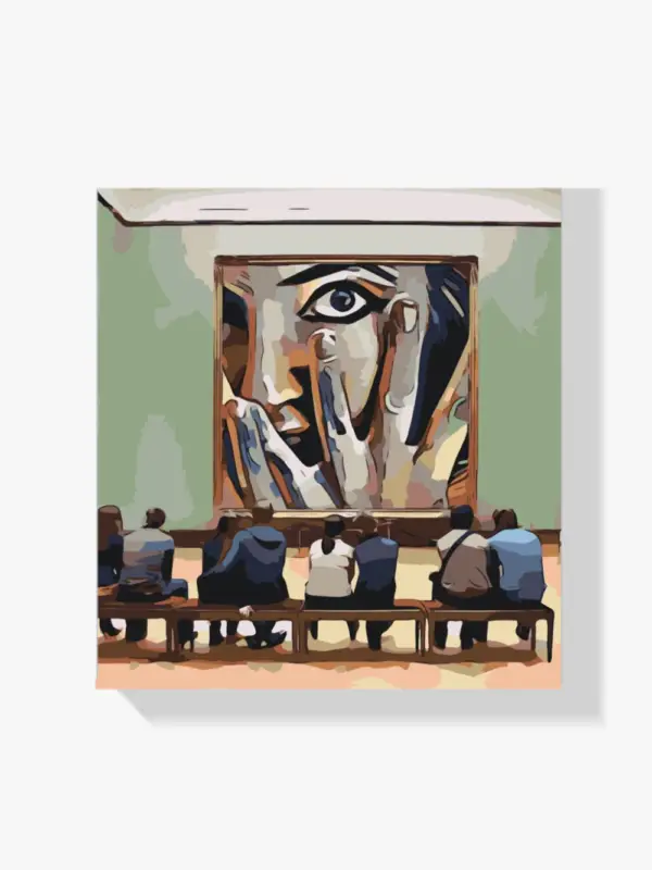 Achat Immédiat Schilderen op nummer – Galerie - 80x90cm