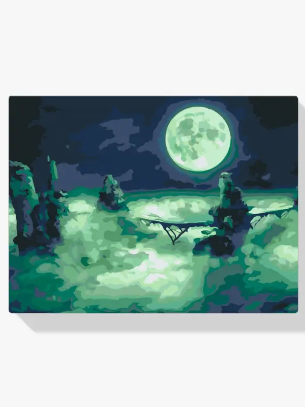 Acheter Direct Schilderen op nummer – Fantasie - 90x90cm