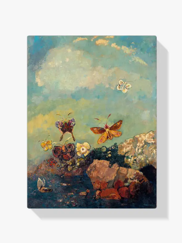 Achat Immédiat Schilderen op nummer – Vlinders - 60x70cm