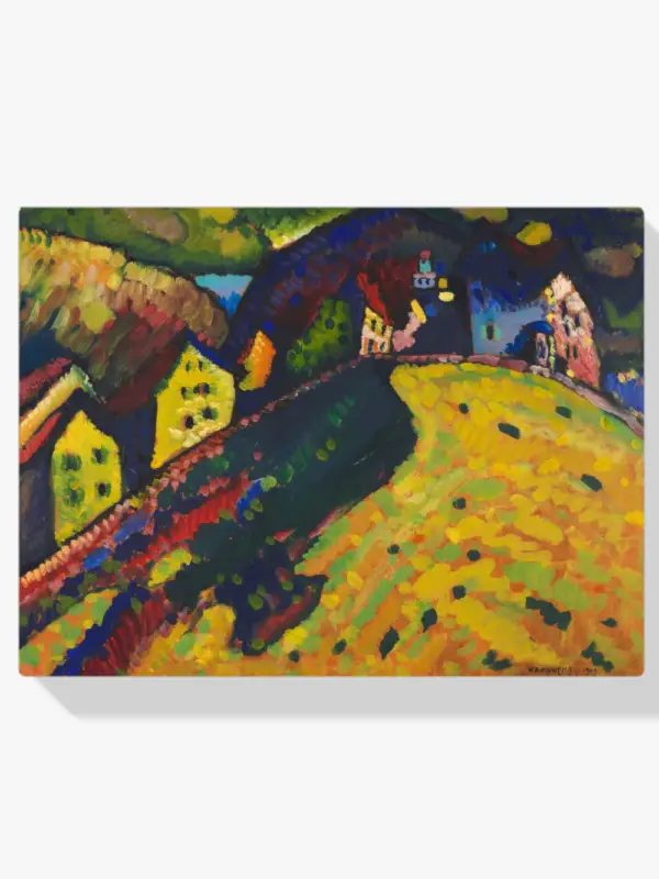 Acheter Direct Schilderen op nummer – Huizen in Murnau - 30x40cm