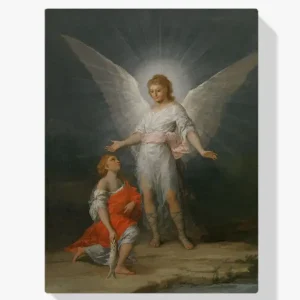 Achat Immédiat Schilderen op nummer – Tobias en de engel - 30x40cm