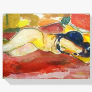 Achat Immédiat Schilderen op nummer – Naakt Liggend - 30x40cm