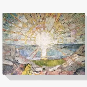 Achat Immédiat Schilderen op nummer – De Zon - 30x40cm