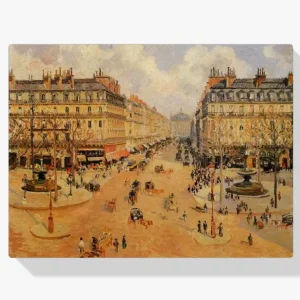 Achat Immédiat Schilderen op nummer – Avenue de l’Opéra Ochtendzon - 30x40cm