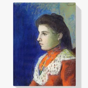 Achat Immédiat Schilderen op nummer – Portret van Clementine - 30x40cm