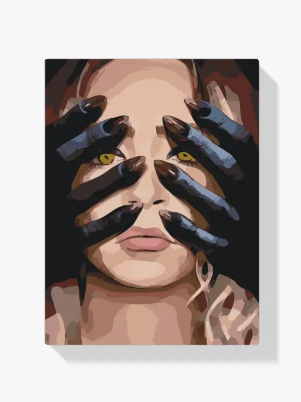 Acheter Direct Schilderen op nummer – In de handen van de duivel - 30x40cm