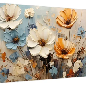 Commander Maintenant Schilderij - Boeketten, schilderen - Eendelig 70x50 cm