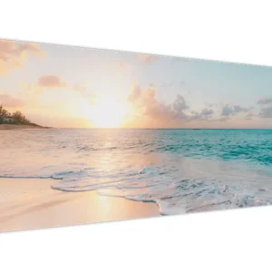 Commander Vite Schilderij - Droomstrand - Eendelig 145x58 cm