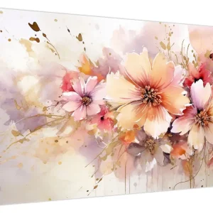 Schilderij - Bloemen - Eendelig 90x60 cm Acheter Direct