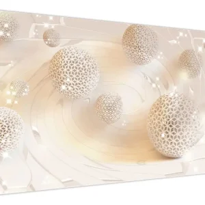 Acheter En Ligne Abstract schilderij - Fijne ballen - Eendelig 120x80 cm