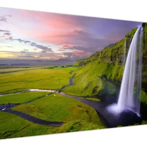 Vente Flash Schilderij - Watervallen - Eendelig 120x80 cm