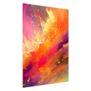 Top Vente Schilderij - Dynamische abstractie - Eendelig 60x90 cm