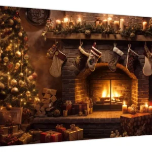 Achetez Aujourd’hui Schilderij - Kerstsfeer - Eendelig 70x50 cm