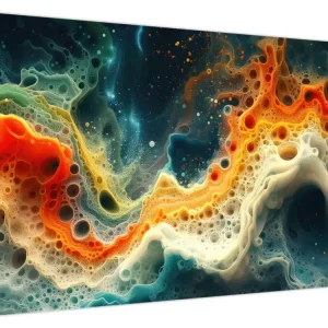 Acheter Direct Schilderij - Moderne abstractie - Eendelig 90x60 cm