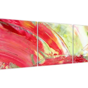 Abstract schilderij - Schildering - Driedelig 150x50 cm Vente Flash