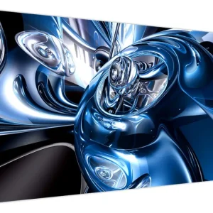 Abstract schilderij - Cirkels - Eendelig 120x80 cm Commander Vite