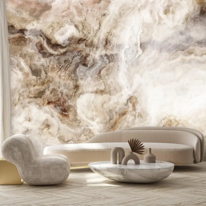 Fotobehang - Marmer Livraison Express