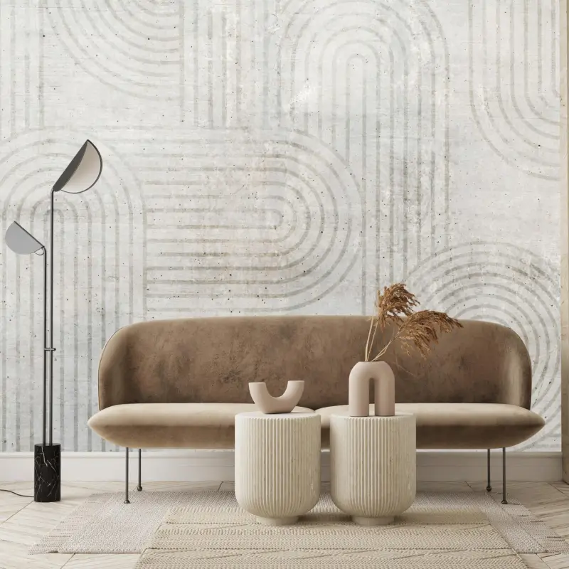 Fotobehang - Abstractie in beton Nouvel Arrivage