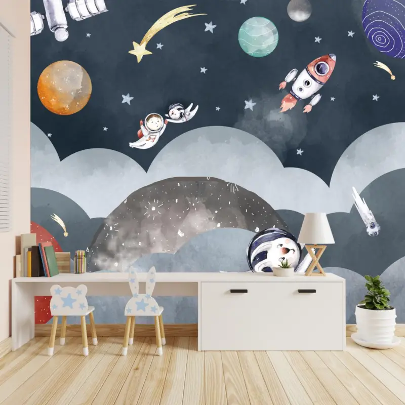 Promotion Fotobehang - Kosmische vriendschap