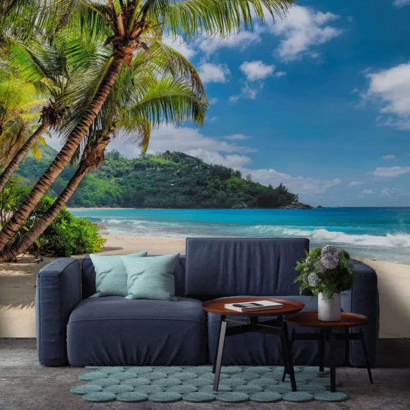 Produit De Marque Fotobehang - Caribisch strand