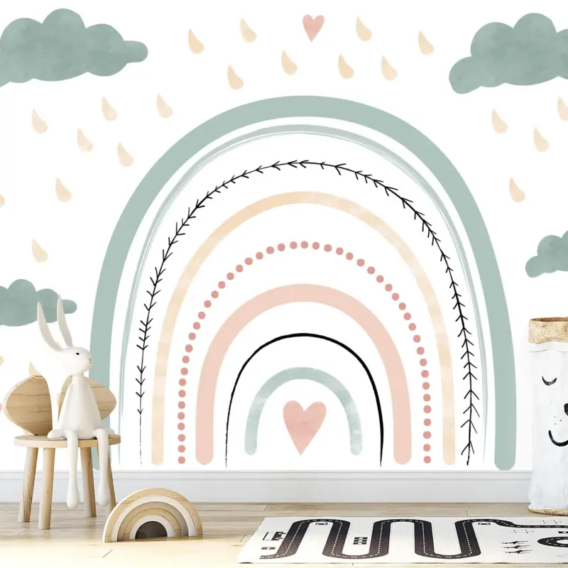 Usine Directe Fotobehang - Regenboog