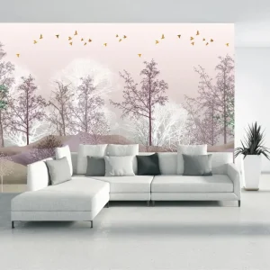 Seulement Aujourd’hui Fotobehang - Bladerbos