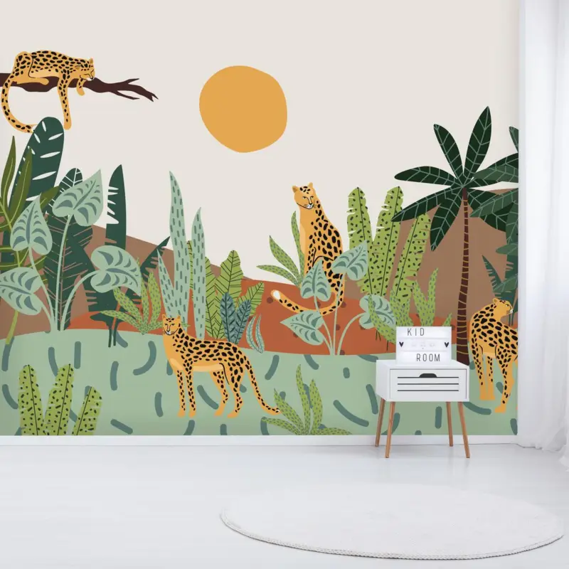 Retour Gratuit Fotobehang - Cheeta´s