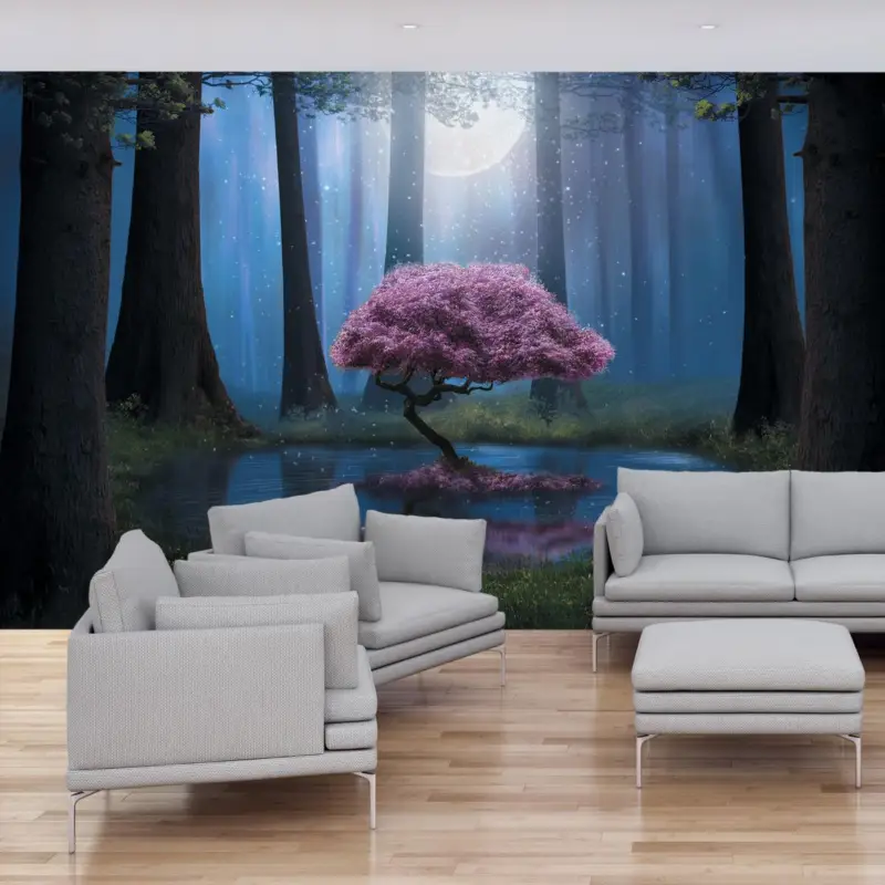 Réduction Fotobehang - Magische nacht