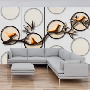 Seulement Aujourd’hui Fotobehang - Vogeltjes