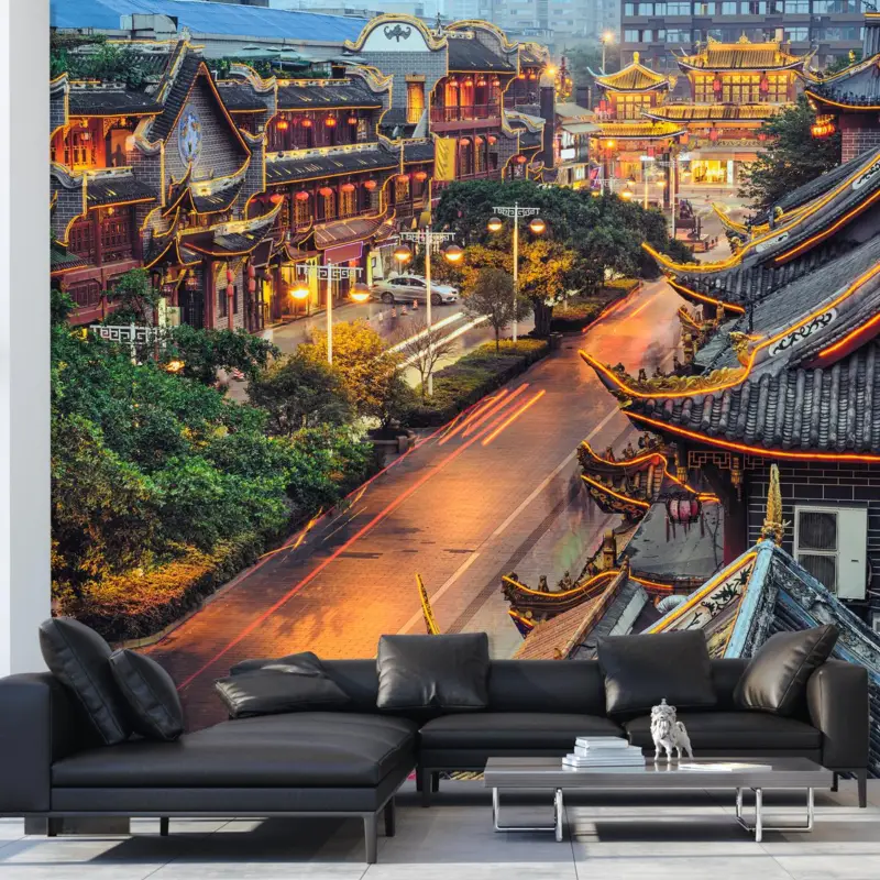 Top Vente Fotobehang - Qintai Road, Chengdu, China