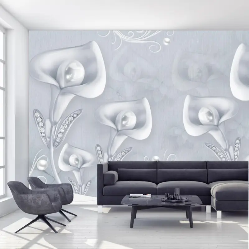 Promotion Fotobehang - Parelbloemen