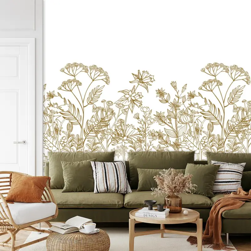 Vente Directe Fotobehang - Weilandbloemen