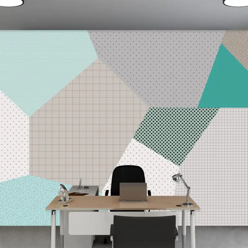 Solde Fotobehang - Patronen in kleuren