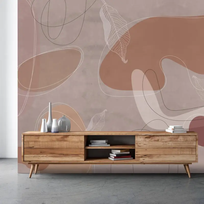 Promotion Fotobehang - Abstracte streken