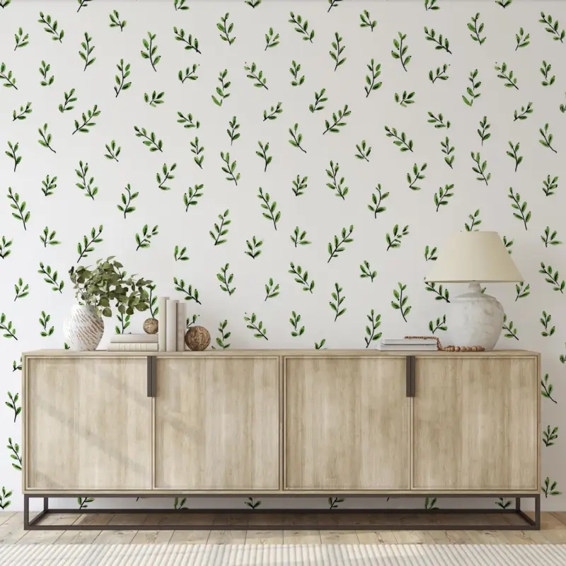 Soldes Fotobehang - Blaadjes