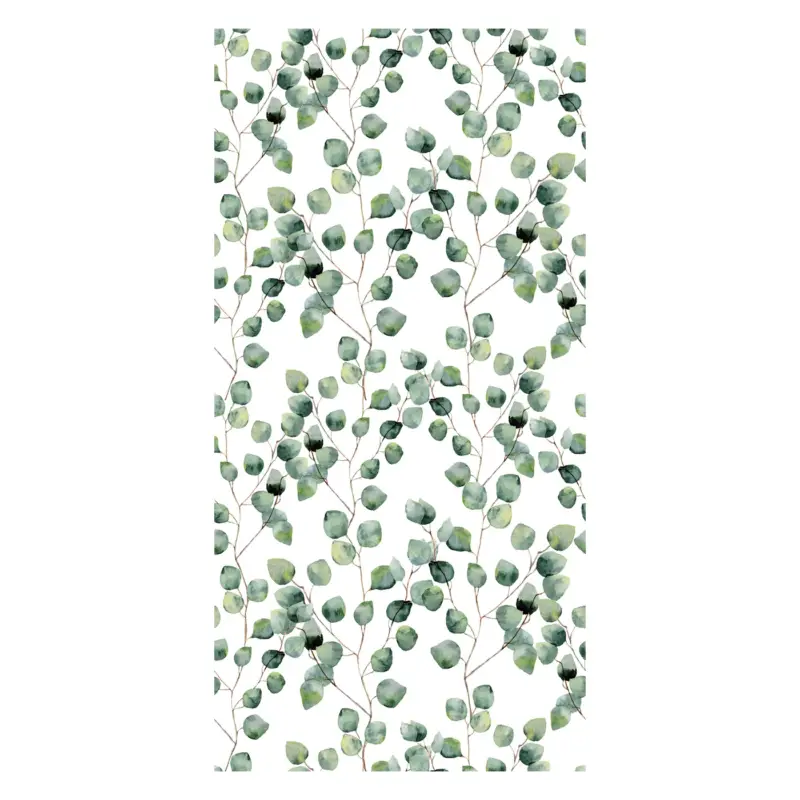 Behang - Eukalyptusbladeren Soldes