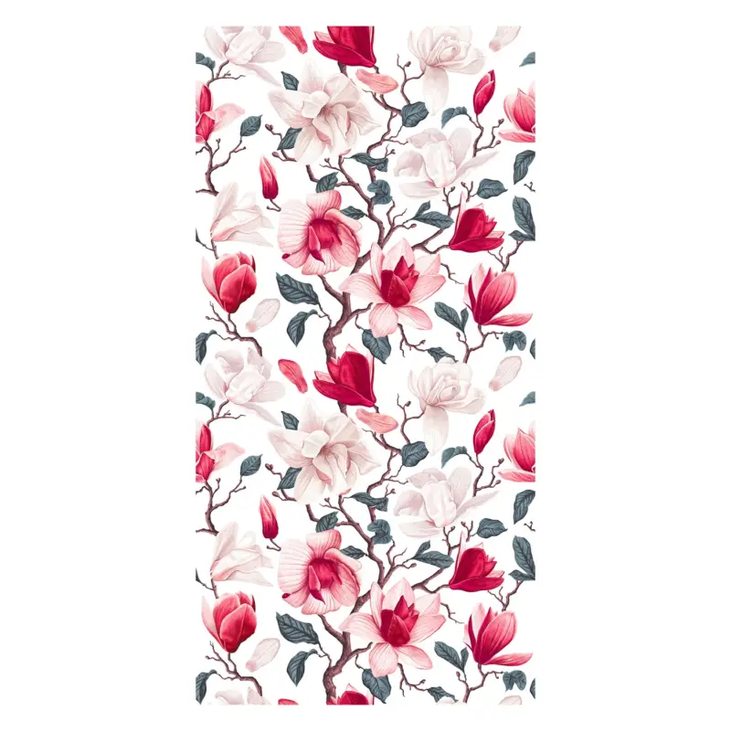 Behang - Rode magnolia´s Livraison Express