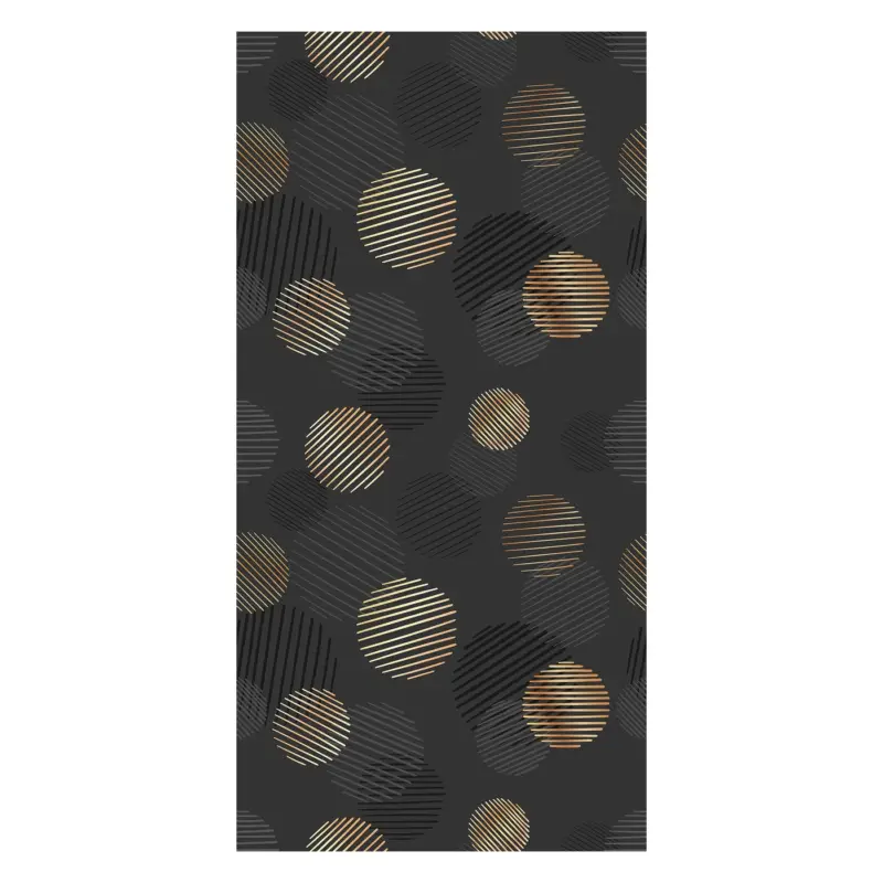 Behang - Abstracte kringen III Nouveauté