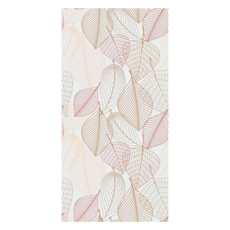 Behang - Oranje bladeren Meilleur Choix