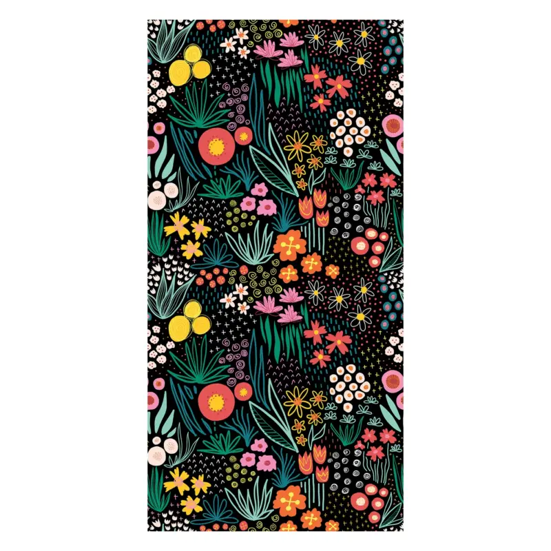 Achetez Aujourd’hui Behang - Weilandbloemen, donker