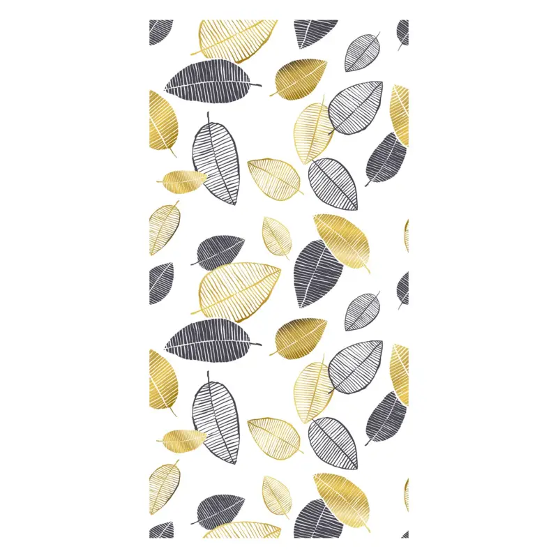 Behang - Gouden bladeren Paiement Sécurisé
