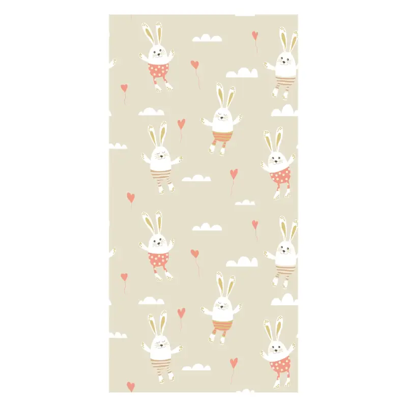 Behang - Konijntjes in de wolken Must-Have
