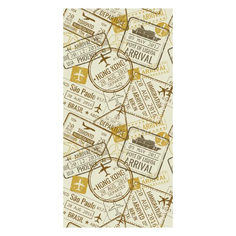 Behang - Reiszegels I Remise