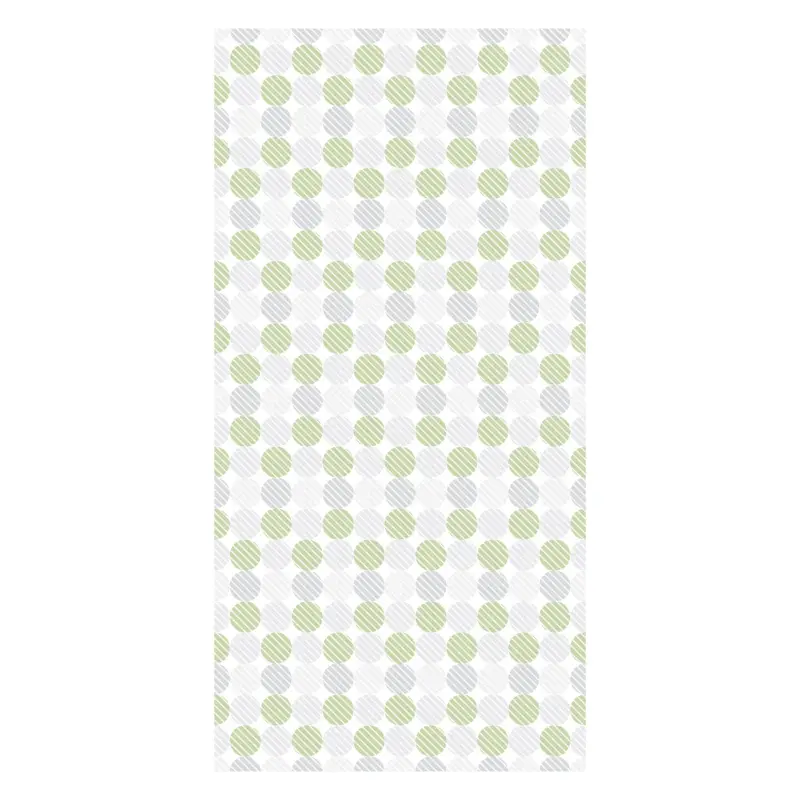 Acheter En Ligne Behang - Puntjes met strepen, grijs en groen