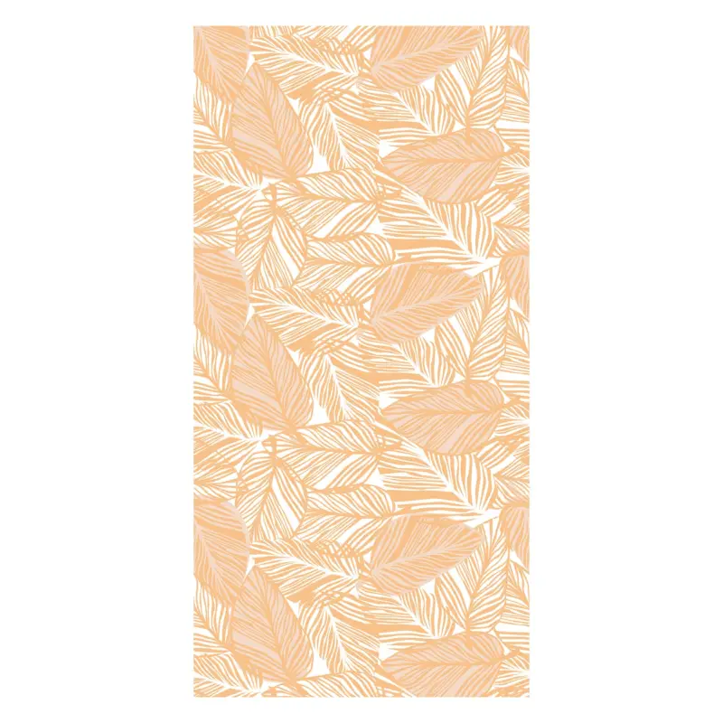 Solde Behang - Tekening van bladeren II